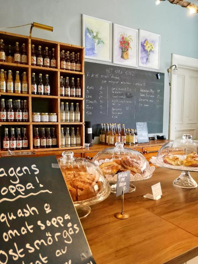 Disponentparken Cafe Och Bed & Breakfast Grangesberg Bagian luar foto